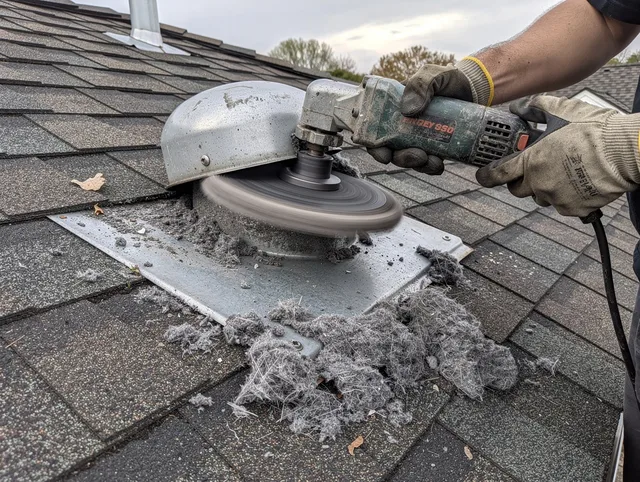 Expert roof dryer vent cleaning by Town 'n' Country Dryer Vent Cleaning in Town 'n' Country