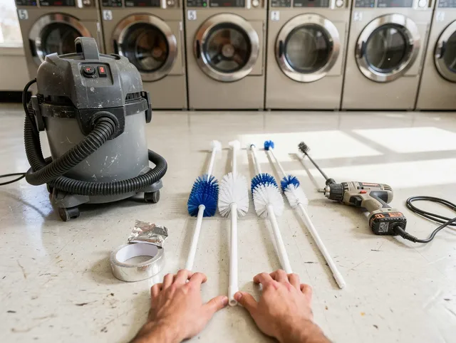 Commercial-grade dryer vent cleaning by Town 'n' Country Dryer Vent Cleaning in Town 'n' Country