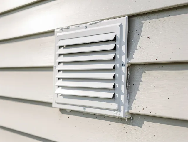 Expert vent cover replacement by Town 'n' Country Dryer Vent Cleaning in Town 'n' Country