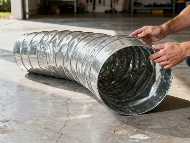 Town 'n' Country Dryer Vent Cleaning specialist using advanced equipment for thorough duct cleaning in Town 'n' Country